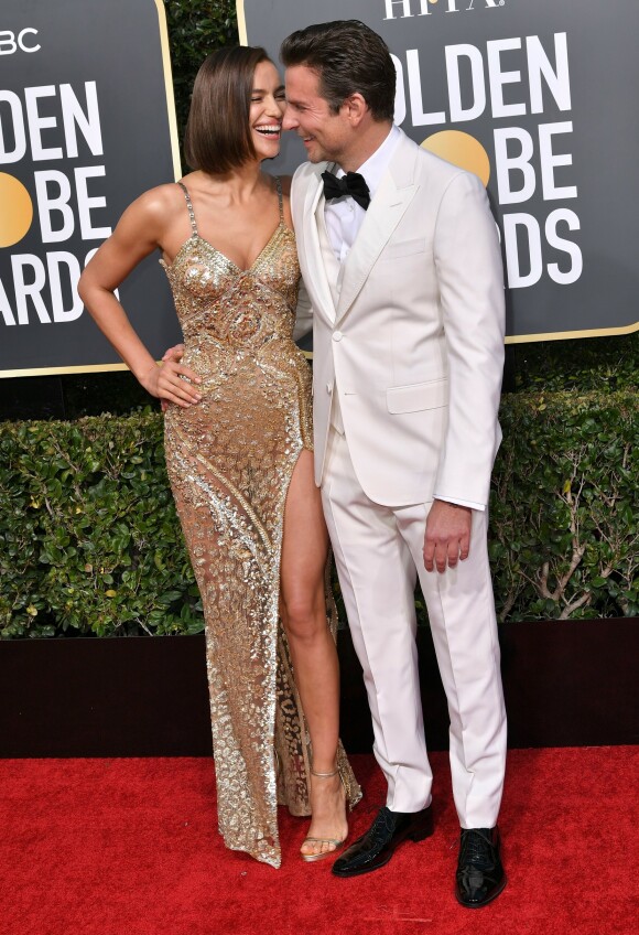 IRINA SHAYK OG BRADLEY COOPER: Stjerneparet strålte sammen på Golden Globe-løperen i januar. Foto: NTB scanpix IRINA SHAYK OG BRADLEY COOPER: Stjerneparet strålte sammen på Golden Globe-løperen i januar. Foto: NTB scanpix